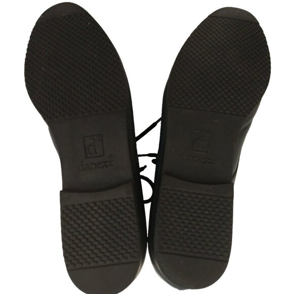 Danexx Women's Leather Bootie Austin4 Lace-Up Ankle Boots Navy Blue - 7.5M - Picture 7 of 8